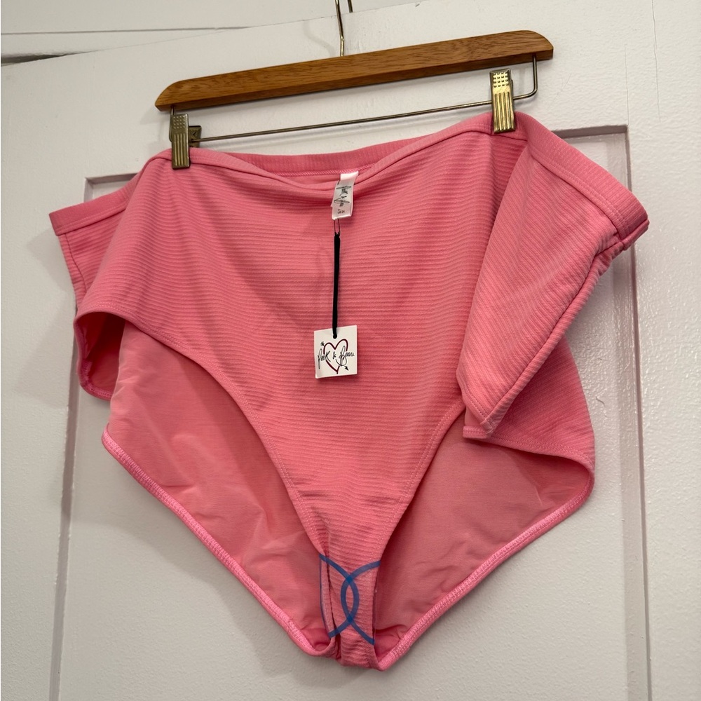 BNWT Ribbed Bikini Bottom by Peak and Beau via ASOS